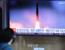 북한 “4.5t급 초대형 탄두 미사일 시험”…합참 “내륙에 시험발사? 거짓” 반박