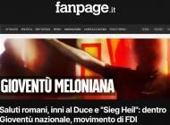  이탈리아 집권당 청년 당원들, 파시즘·나치 구호 외쳐… 동영상 보도 파장에도 멜로니 총리 ‘침묵’