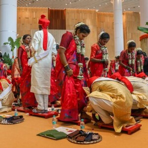 인도 빈곤층 합동 결혼식