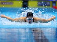  [포토뉴스] 올림픽 미국 대표선발전에서 여자 접영 100m ‘세계신’